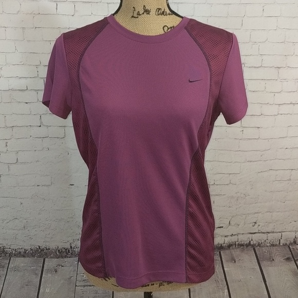 Nike Tops - NIKE PERFORMANCE Purple Workout Shirt